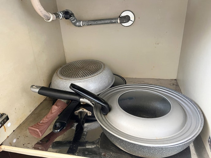 ・【調理器具】鍋やフライパン等をご用意しております