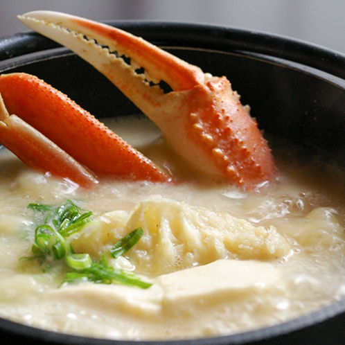 【朝食一例】カニ出汁の味噌汁