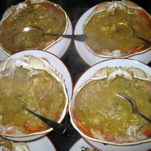 木船のこだわり満載の、かにミソ