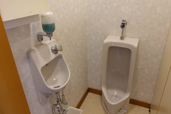 共有男子トイレの一例