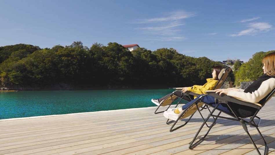 ウッドデッキスペース