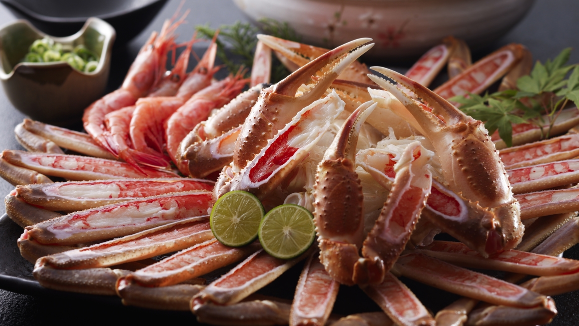 2025《松葉がにプラン》【冬得】★鮮度が勝負！ブランド蟹「但馬5漁港の但馬松葉がに」のカニ刺付♪ 