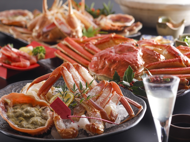 2025《松葉がにプラン》当宿冬季人気No.1♪質・量共に大満足『松葉蟹フルコース』茹蟹1人1枚