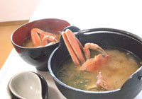 朝食せこ味噌汁