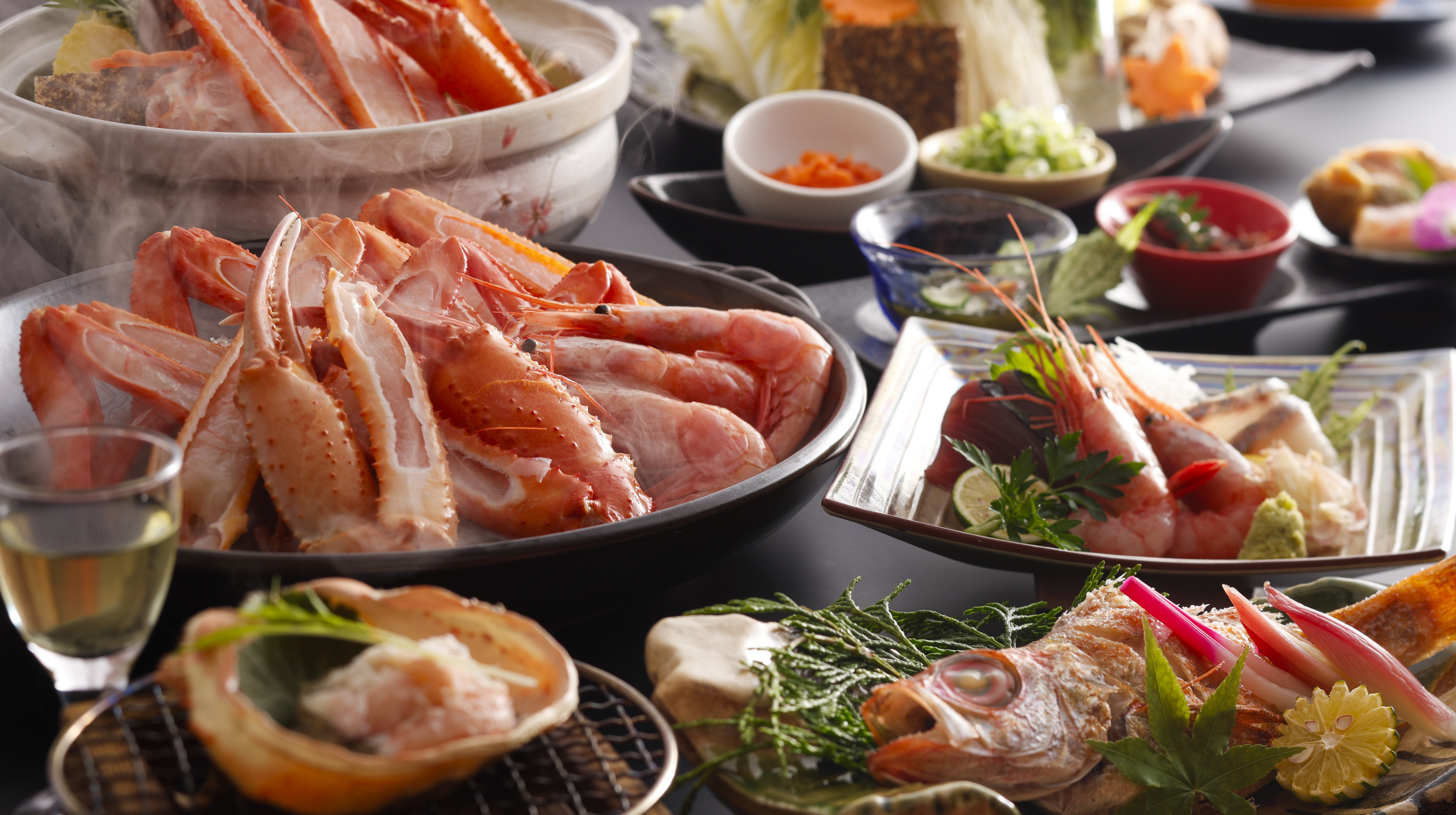 香住蟹 鍋焼きプラン