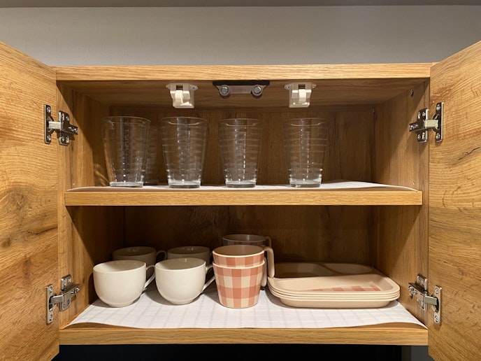 お子様用の食器もあります