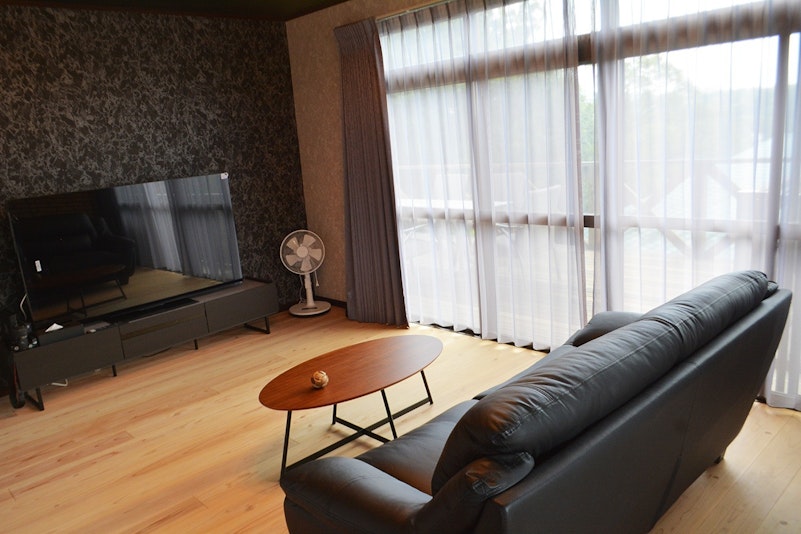 杉板のフローリング