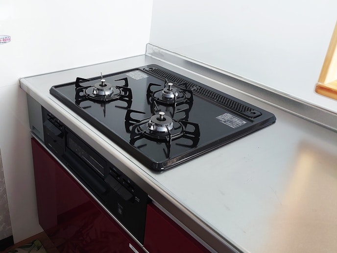 ガスコンロ（３口）・グリル