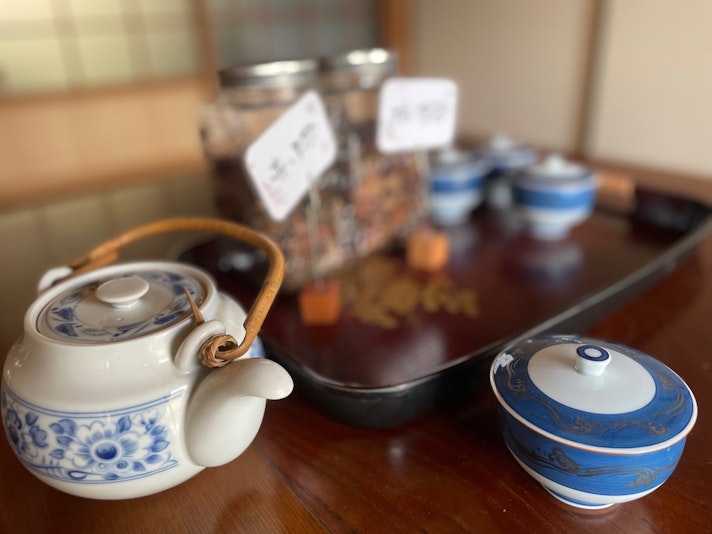 暖かいお茶は身も心も癒します