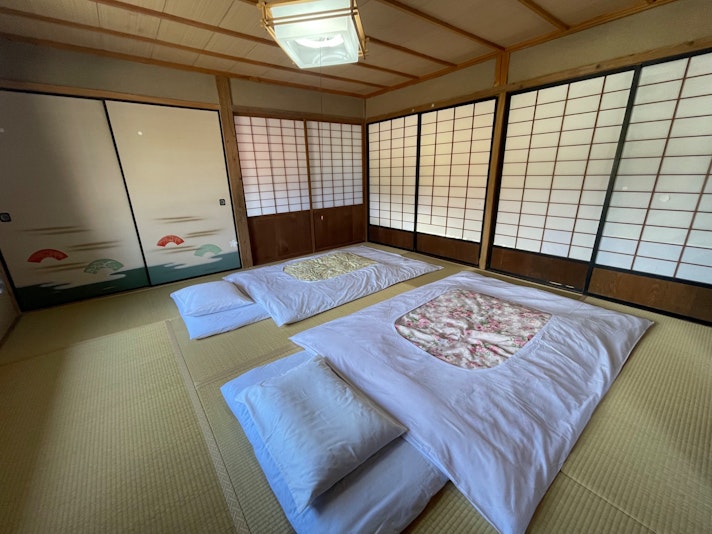 和室でごゆっくりお休みください