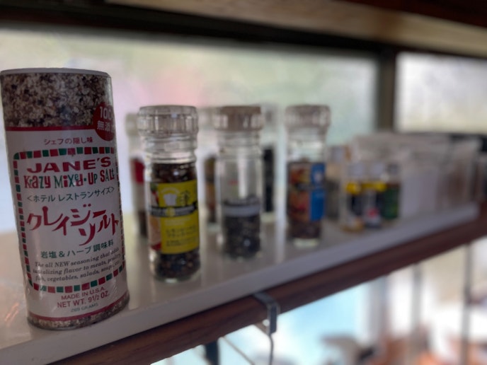 調味料ご自由にお使いください