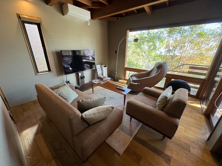 ゆったりとしたリビング