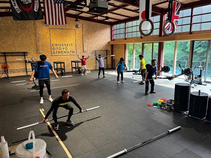 クロスフィットジム（無料でご利用可能）