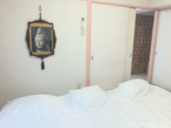 和室３名様のお布団をひきます