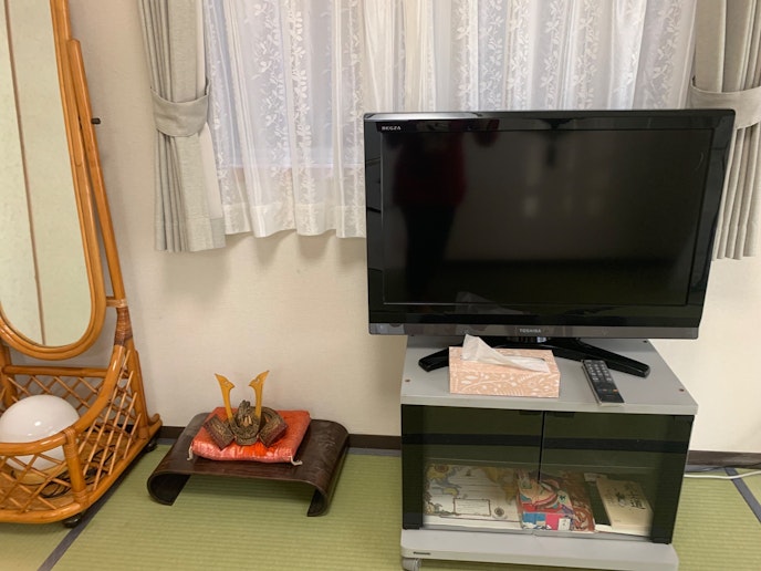 和室のTVです