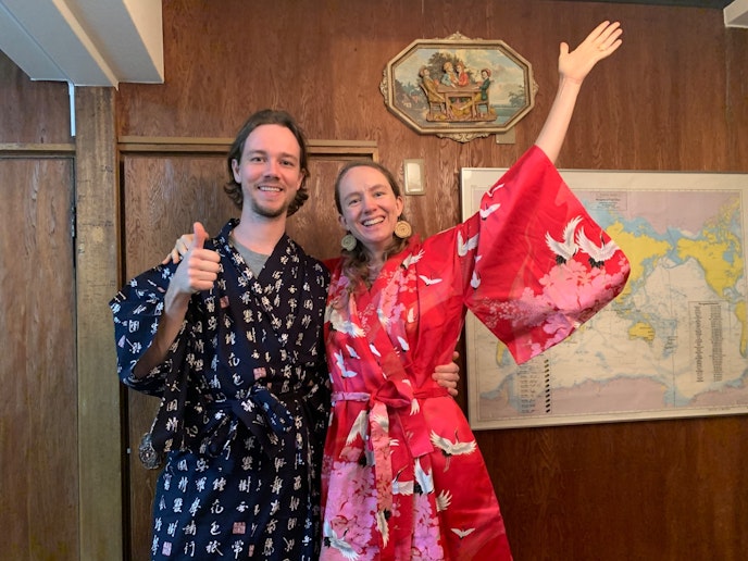 簡単着物を用意しています