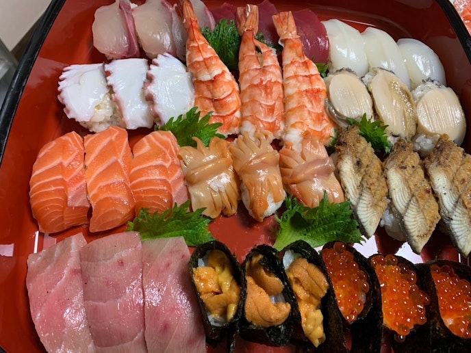 主人は『日本一の寿司職人』といっています