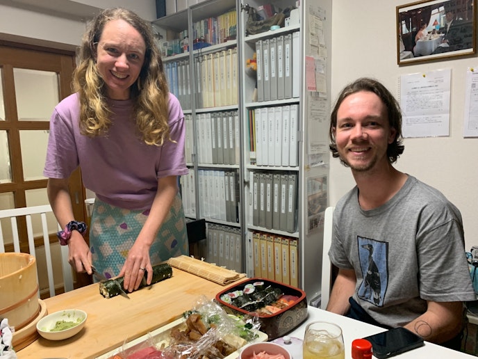 大阪寿司（巻き寿司）にチャレンジ　・無料