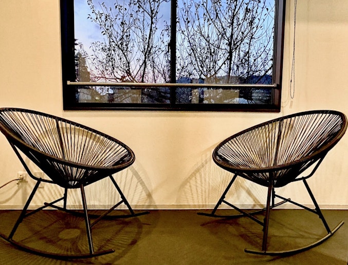 リビングルームからの景色