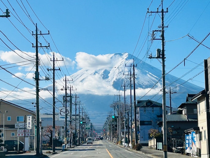 富士山の景色