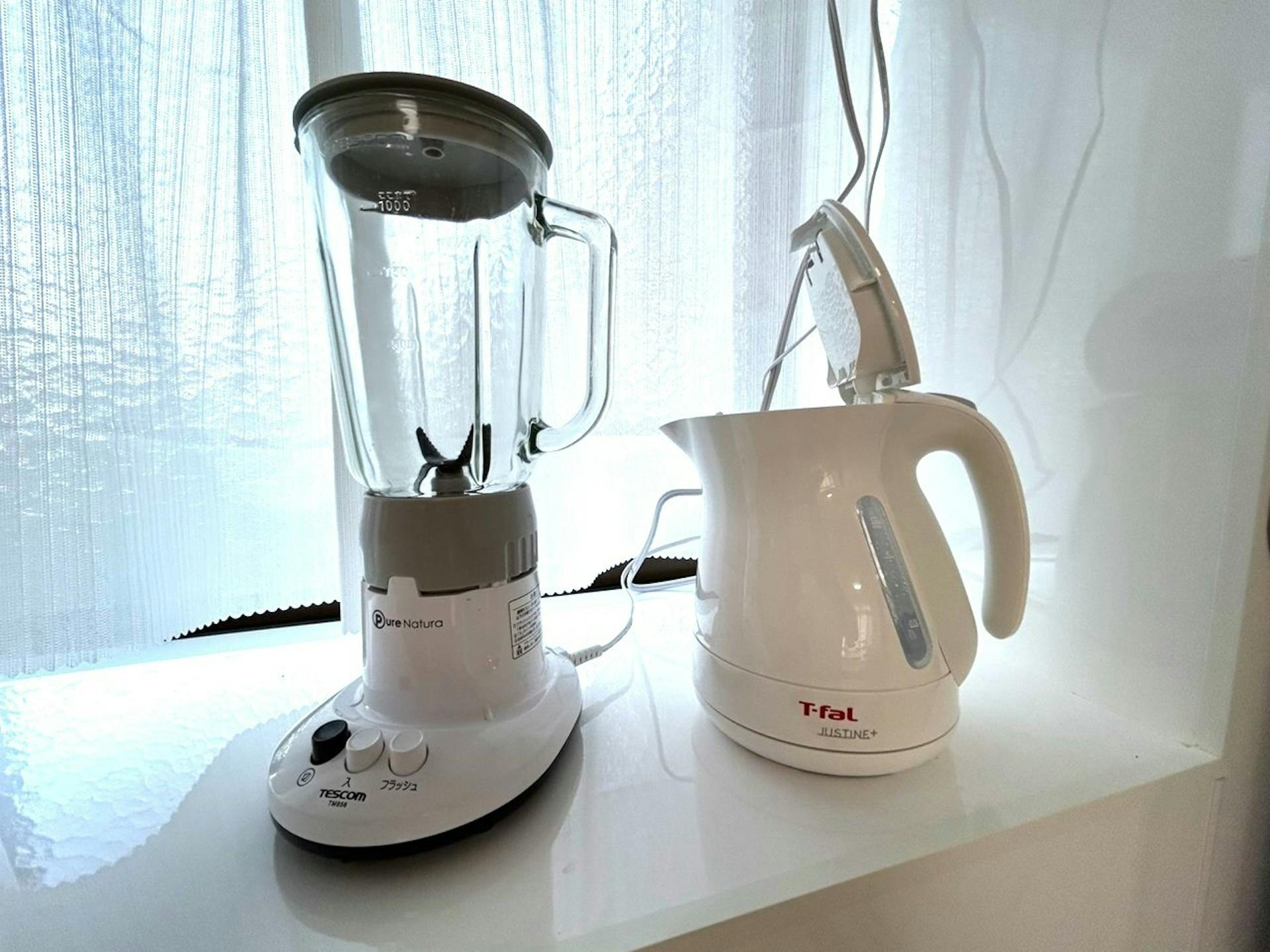 電機ケトル、ミキサー