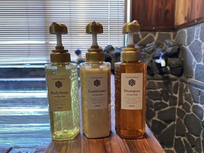 シャンプー類も完備！