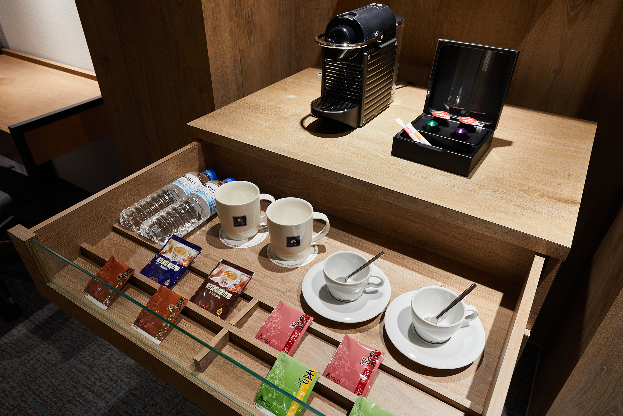 部屋内ティーバッグ”