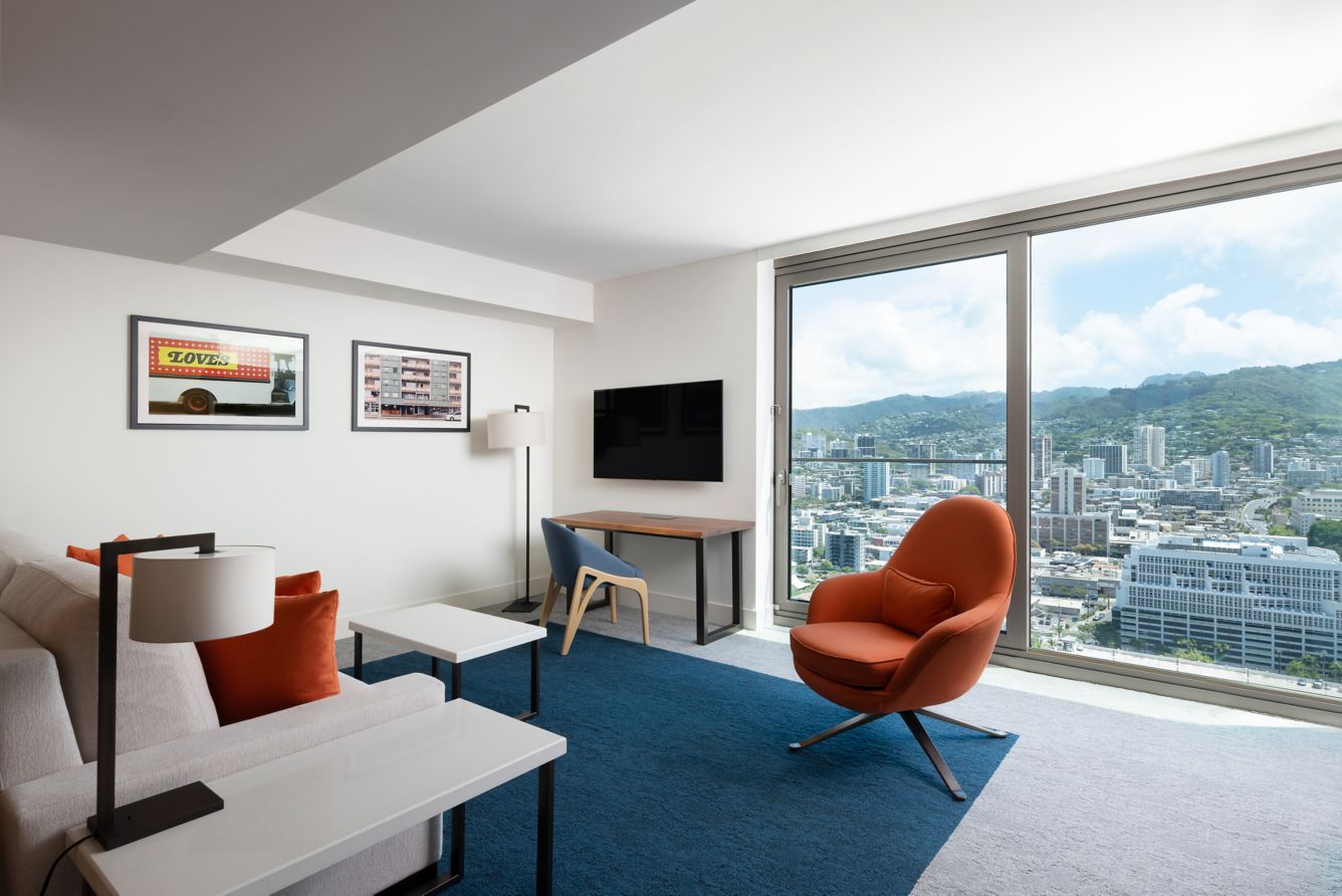 1ベッドルーム スイート マウンテンビュー お部屋一例