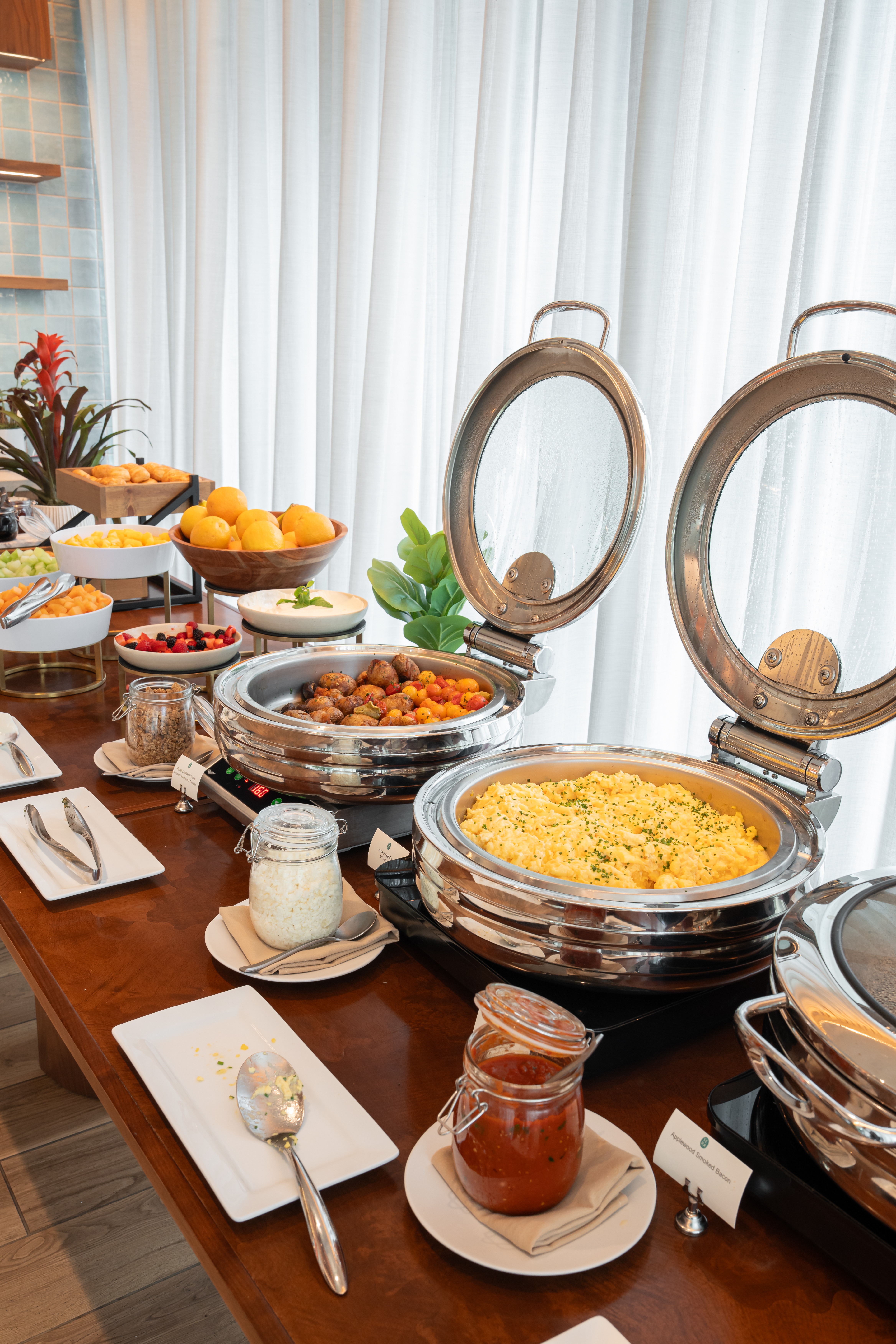 ブッフェ朝食一例