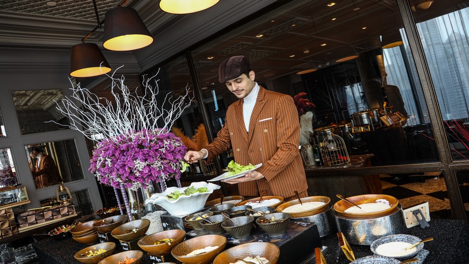 「Babette's」ザ・ステーキハウス・バンコクー19階　朝食