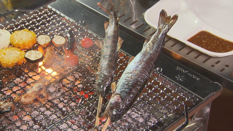 ・【釣り体験】釣れなかった場合でも、1匹夜のBBQ用として召し上がって頂けます