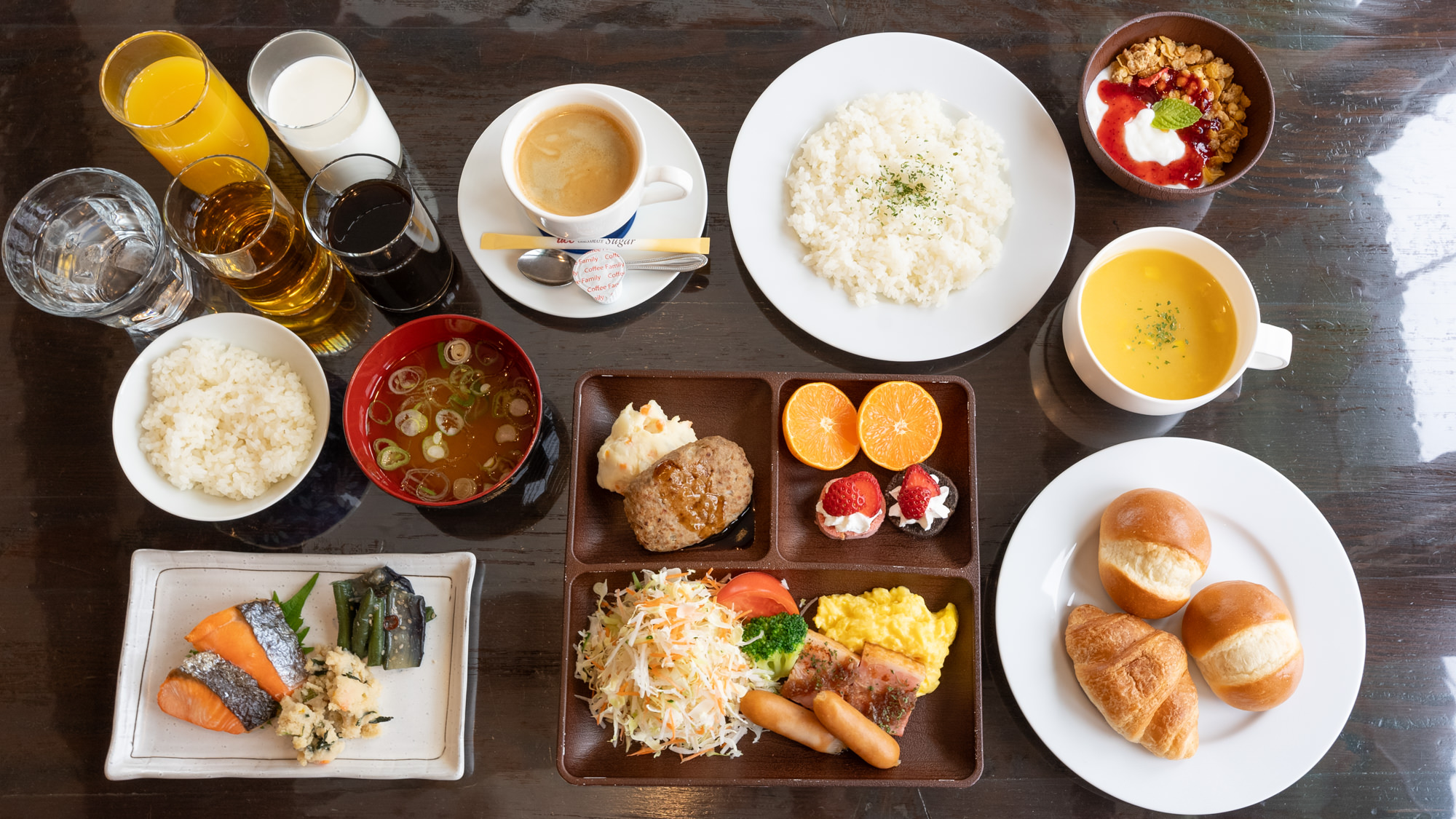 朝食一例