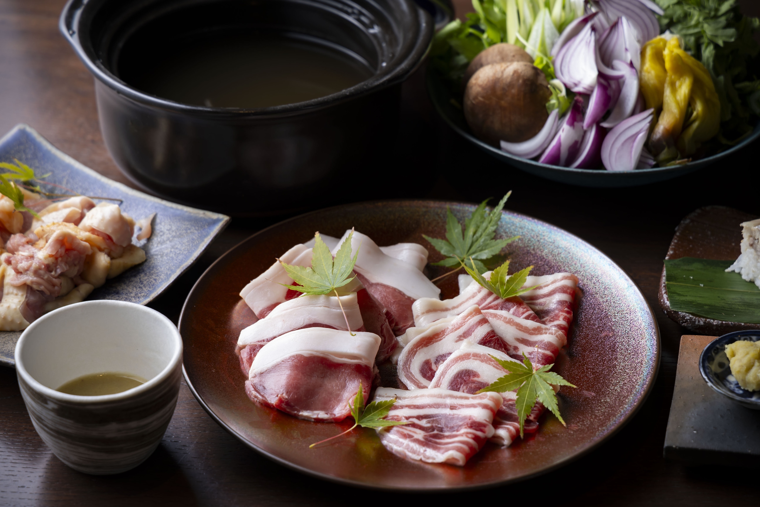 【一棟貸切】【朝食夕食付】2ツ星シェフプロデュース、猪肉のしゃぶしゃぶセットつきプラン【部屋食】