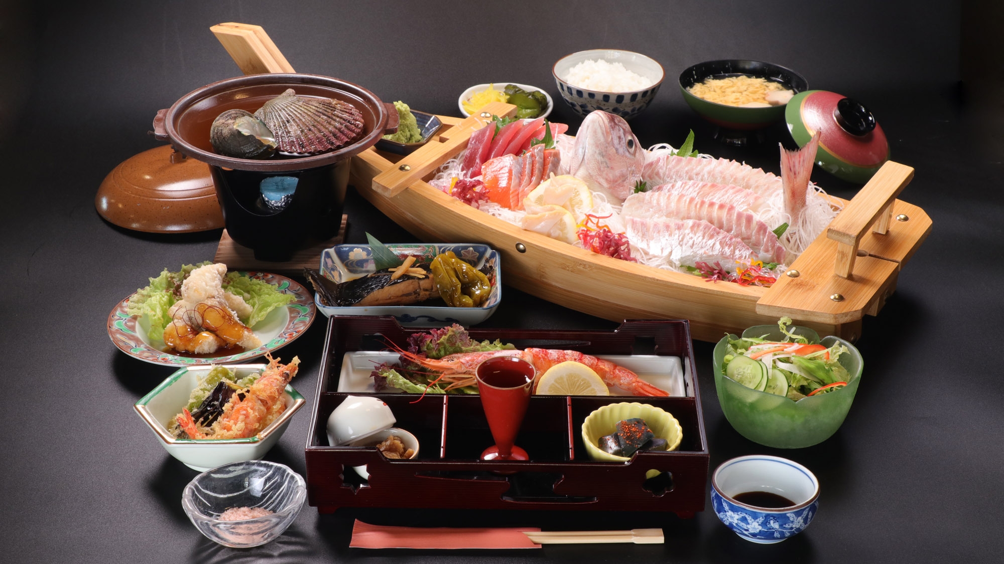 釣り時間16：00〜17：00◇　生け簀鯛釣り1尾つき＆日乃出御膳◇お子様歓迎◇