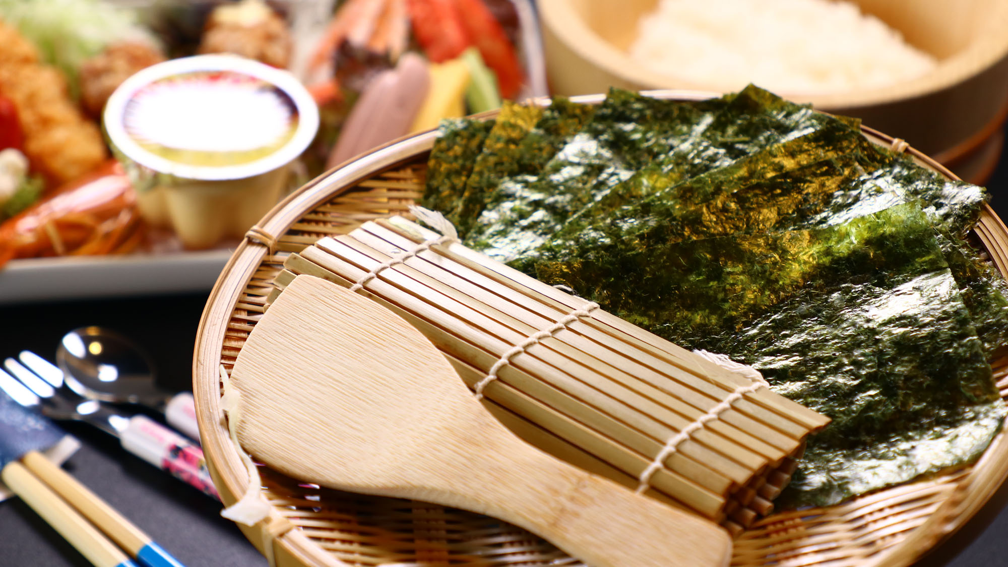 料理_夕食_幼児_手巻き御膳*