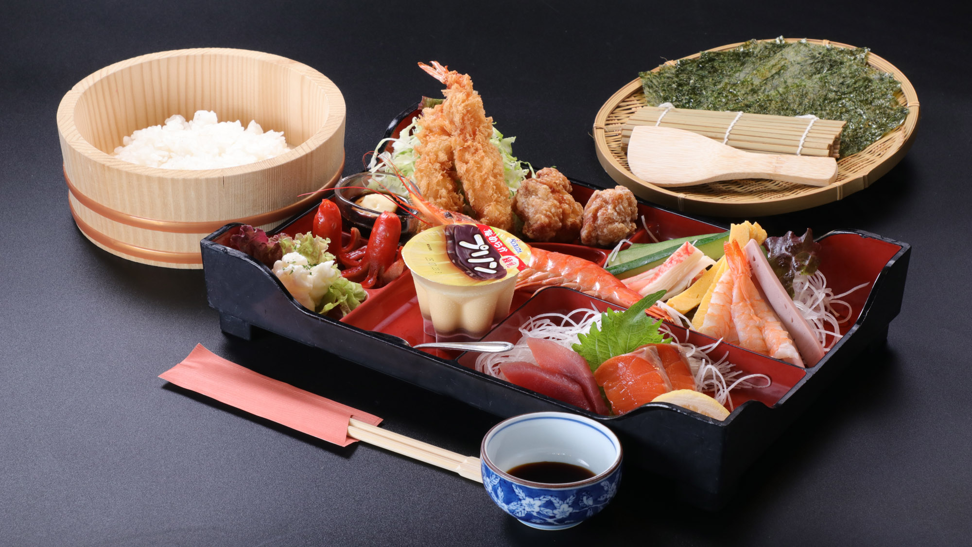 料理_夕食_お子様手巻き御膳一例*