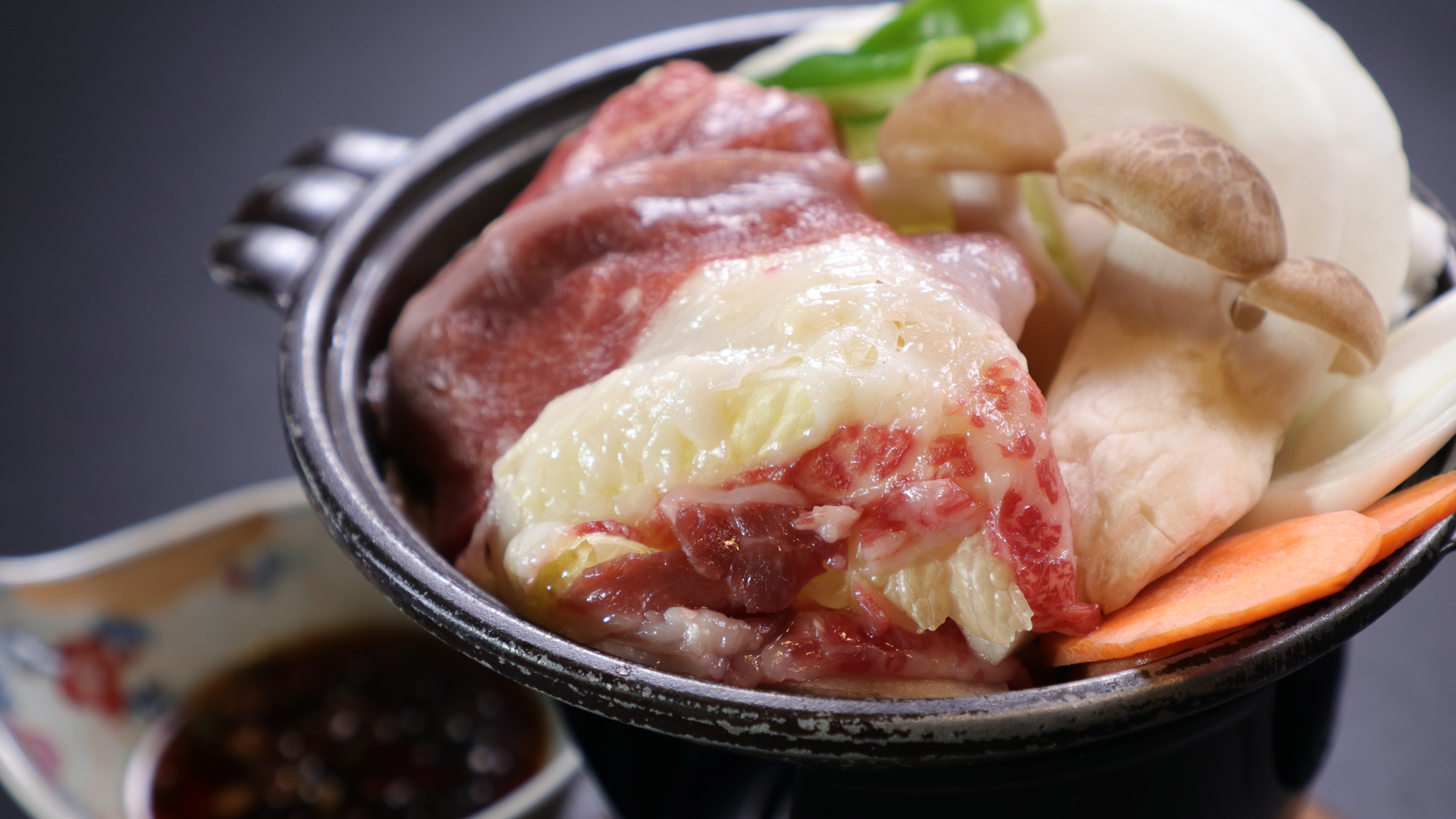 料理_夕食_和牛陶板焼き*