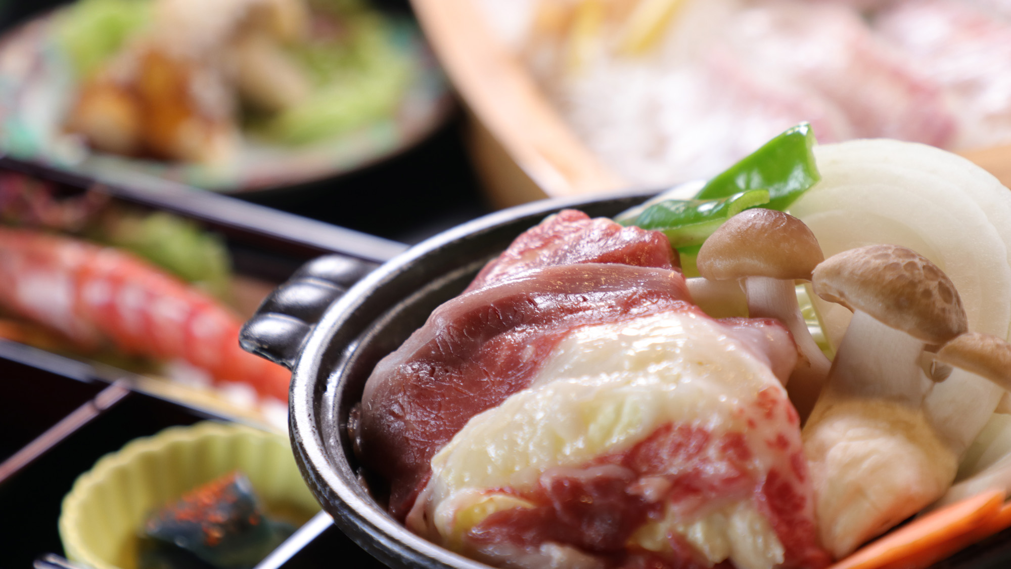 料理_夕食_和牛陶板焼きイメージ*