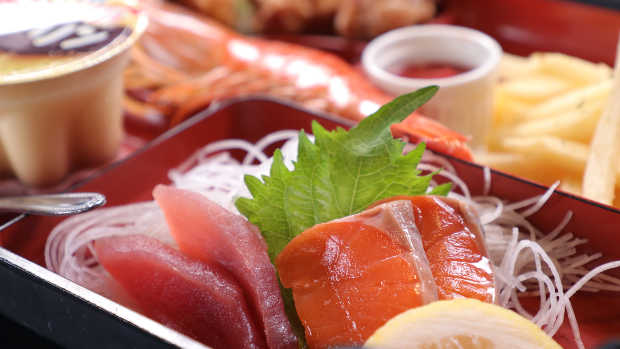 料理_夕食_お子様日乃出御膳はお子様の大好きを盛込みました*