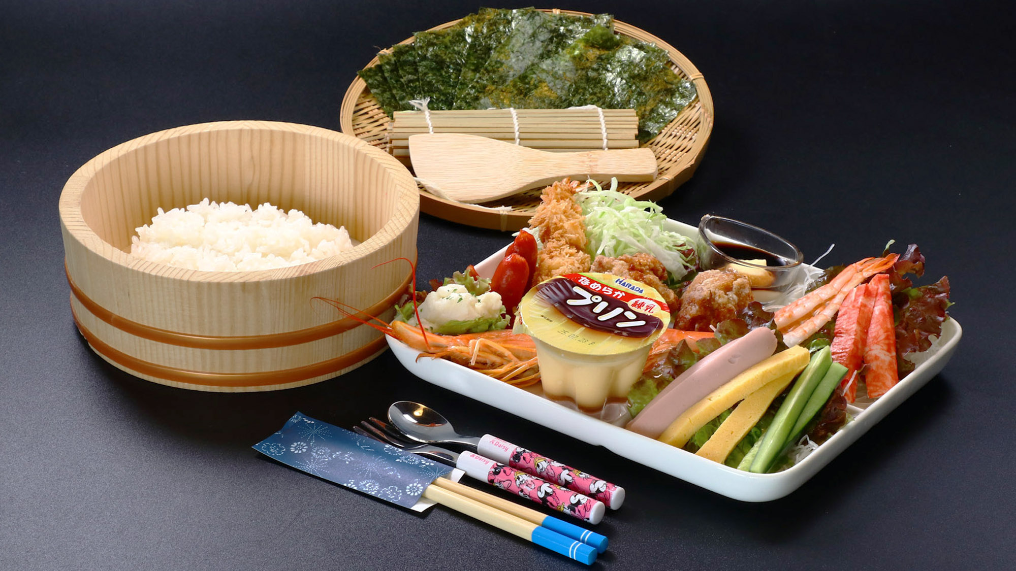 料理_夕食_幼児_手巻き御膳*