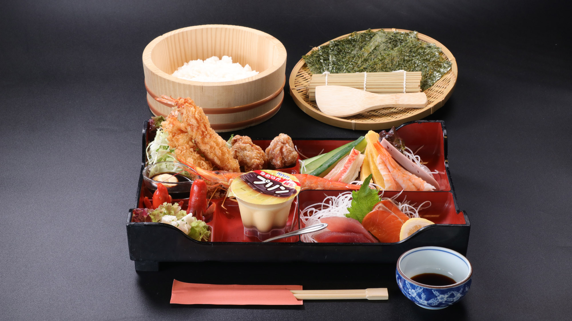 料理_夕食_お子様手巻き御膳一例*