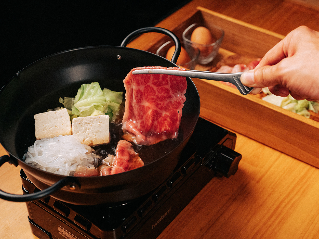 スタンダードすきやき夕食_02