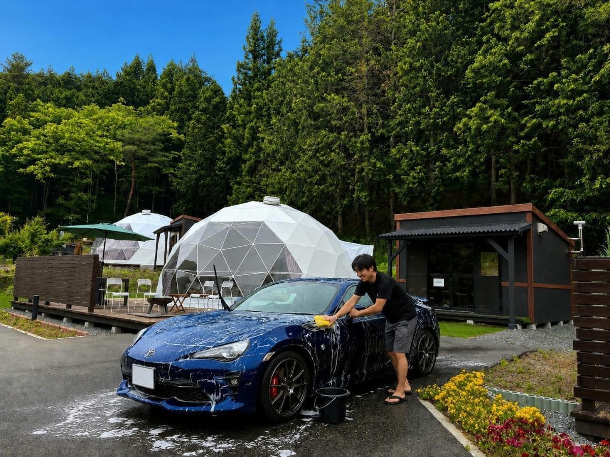 【素泊まり】車好き＆バイク好き必見！愛車と過ごせる森時間プラン