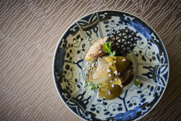 【和と仏のエスプリ】和を感じる軽やかなフランス料理を／夕・朝食付