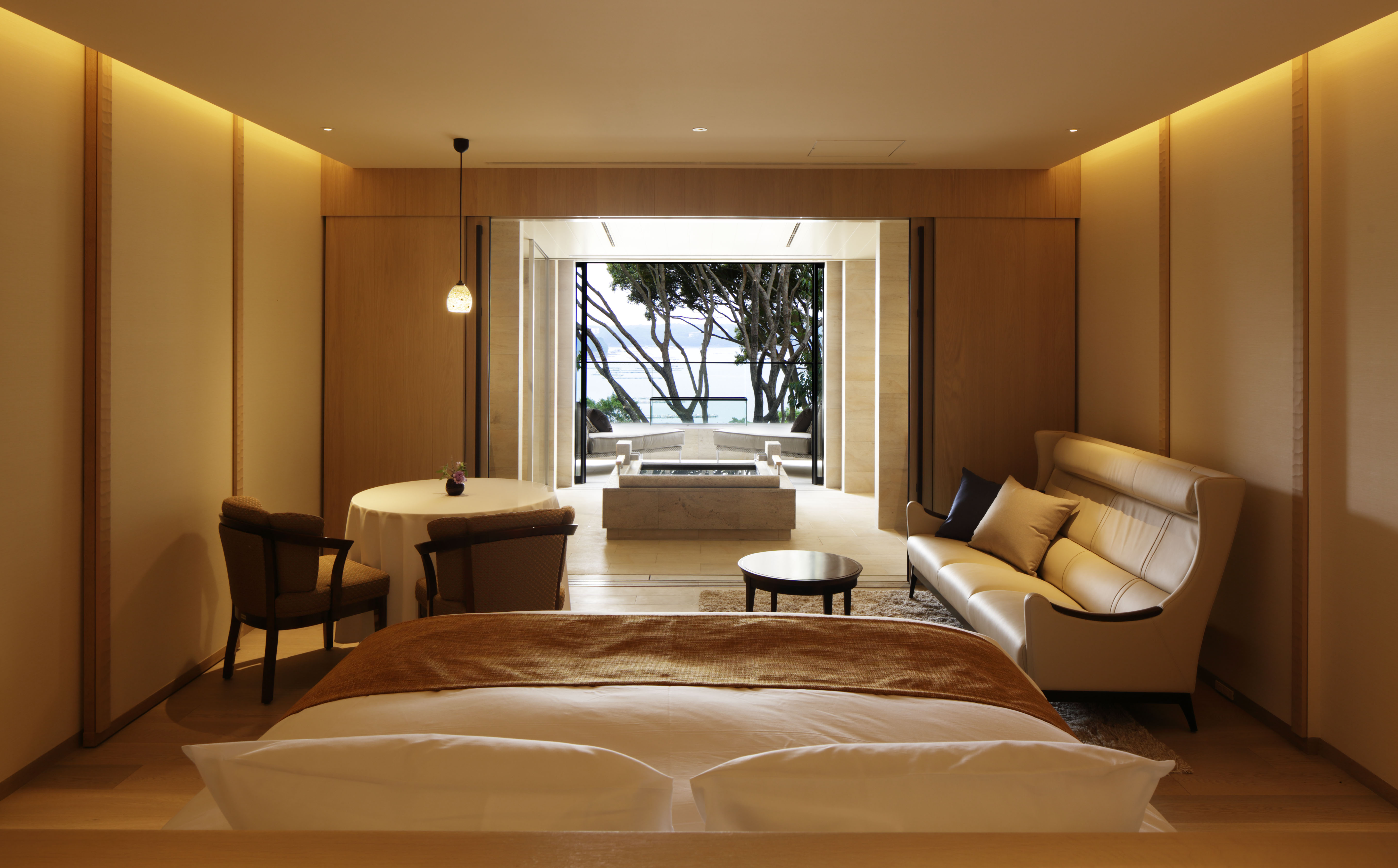 THE HIRAMATSU HOTELS & RESORTS 賢島(部屋(ベッドルーム))