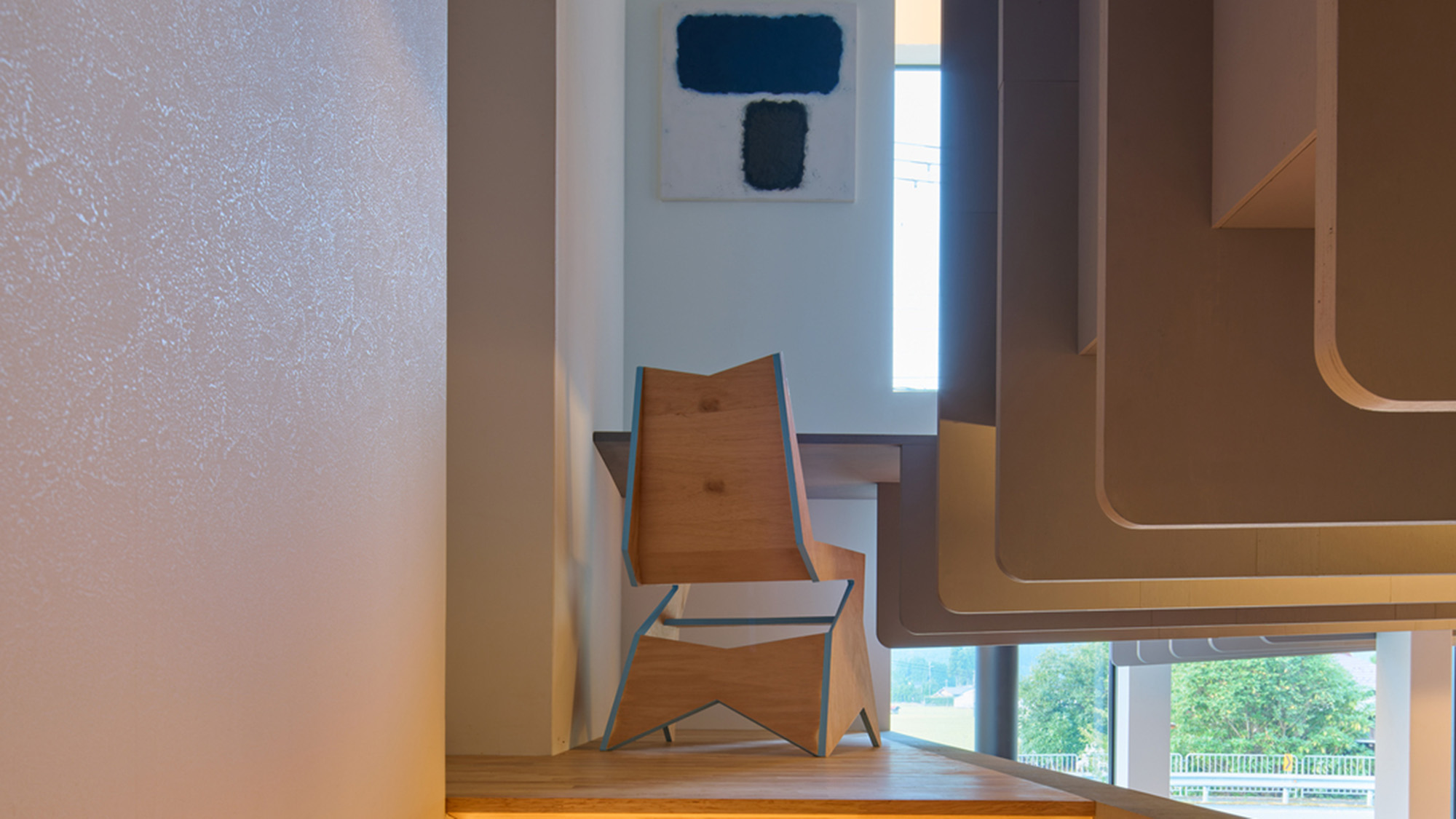 ・【ワーケションエリア】気分転換で窓から外を見渡せば集中力が高まりそうです