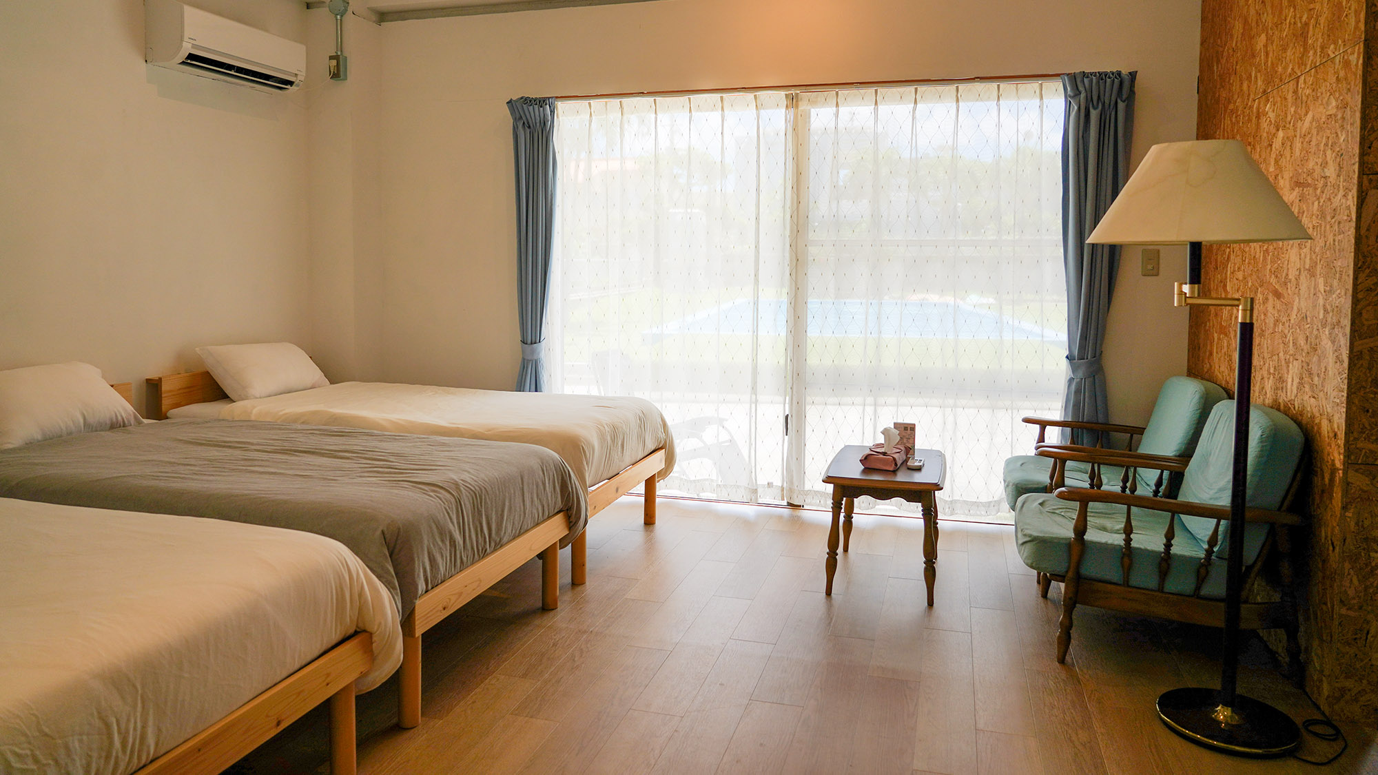 ・【4ベッドプライベートルーム】お庭からの専用の出入り口があるプライベートタイプのお部屋になります