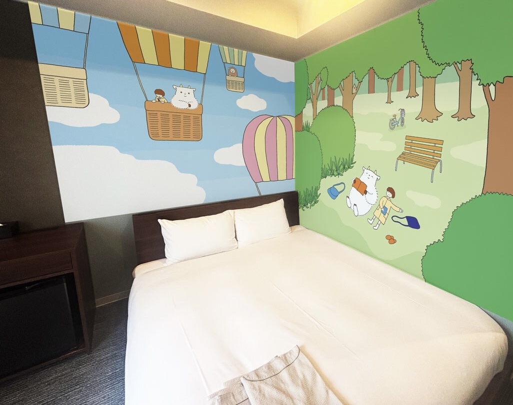 オリジナルグッズ付！ゴートくんルーム「小説を、心の栄養に。」話題の文芸誌『GOAT』とのコラボプラン