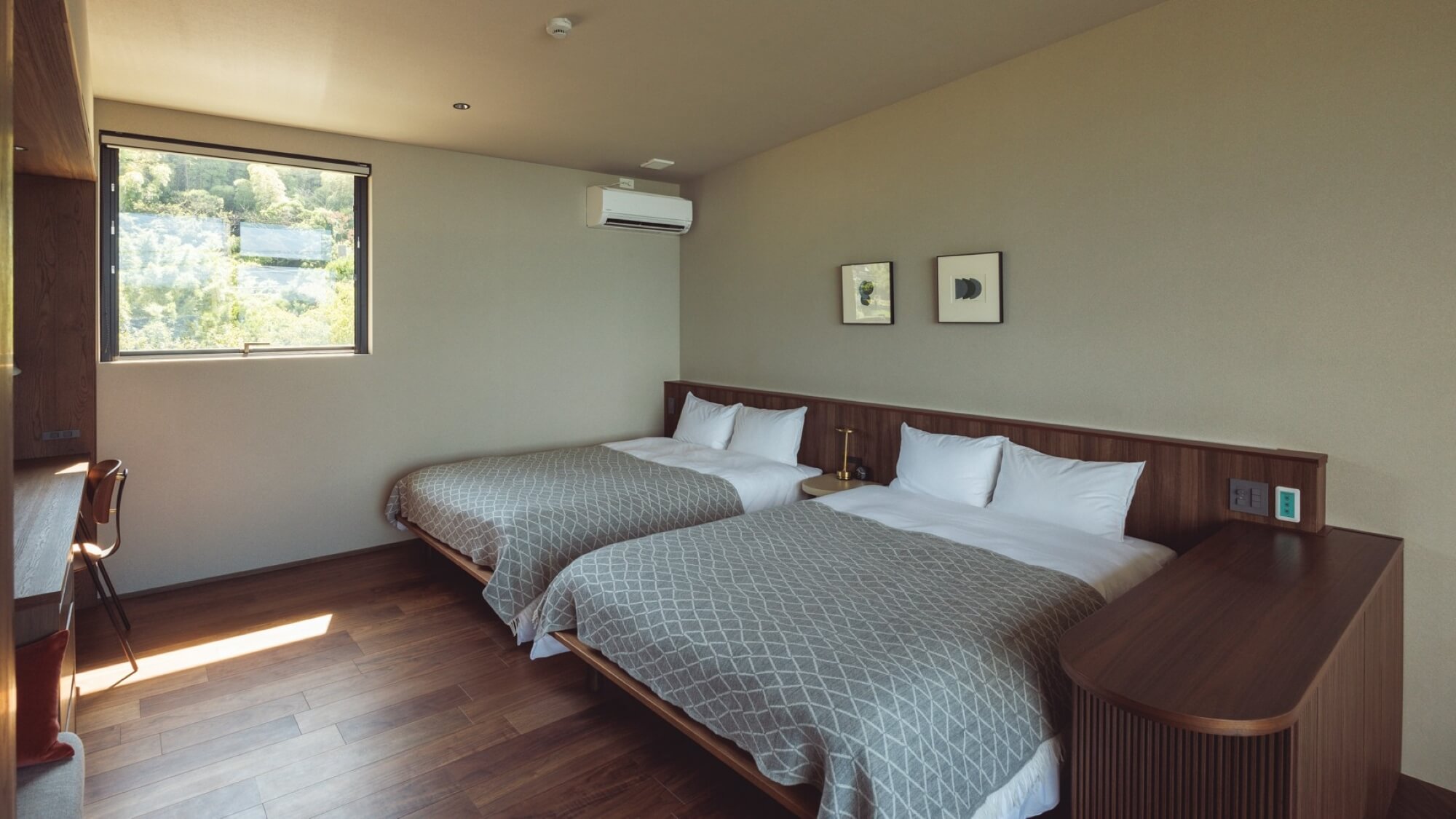 ■プレミアムスイート：ベッドルーム