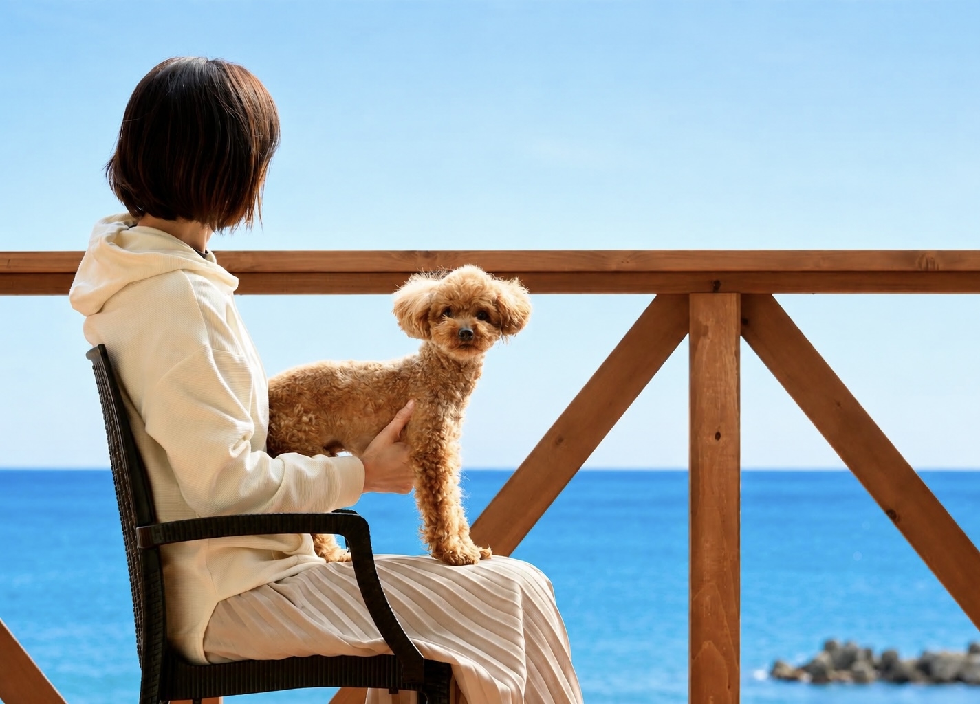 【1泊朝食｜ペット同伴】愛犬アメニティ充実＆海辺の無料ドッグラン。選べる朝食とオーシャンビューを満喫